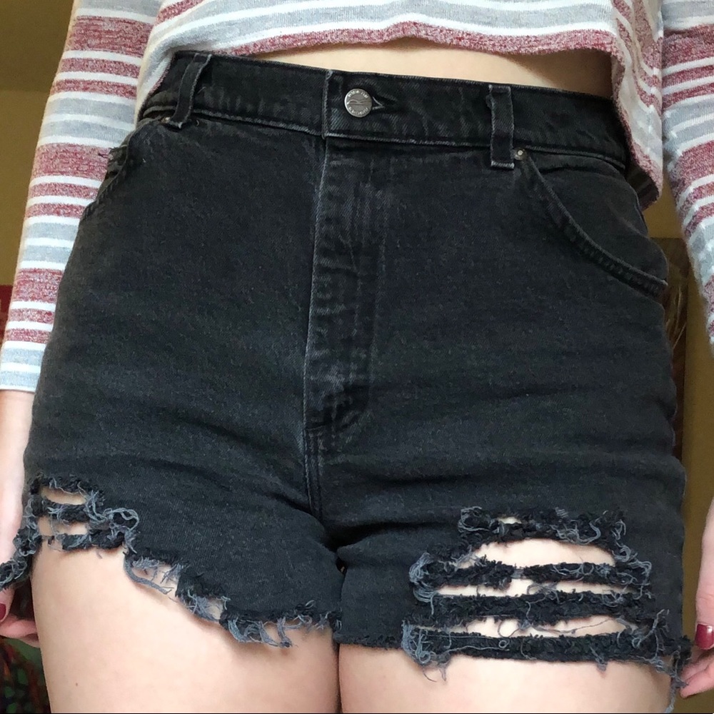 Riders distressed shorts